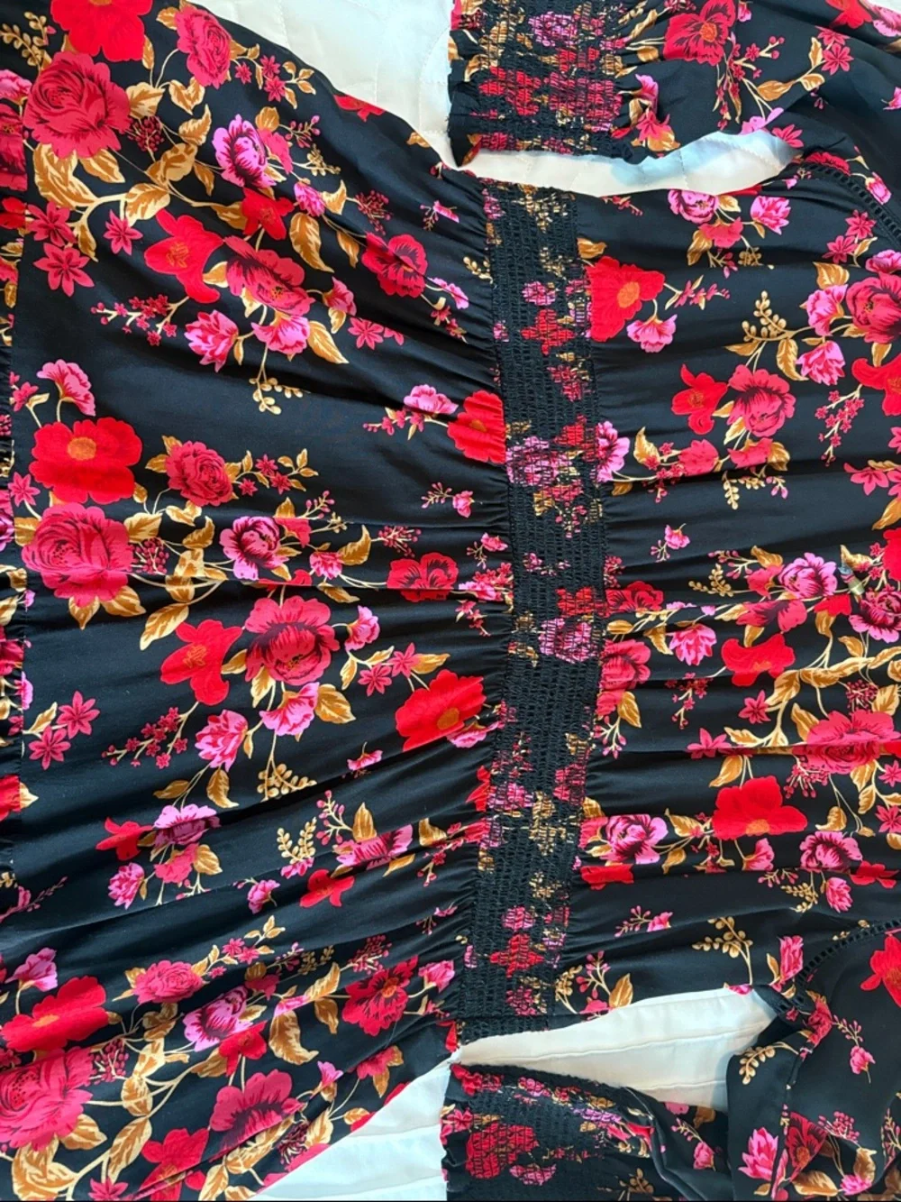 NWOT The Pioneer Woman Viscose Tiered V-Neck Dress - Picture 5 of 8